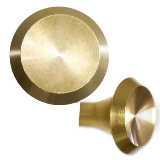 Thumbprint Brass Knob